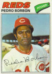 1977 Topps Baseball Cards      581     Pedro Borbon